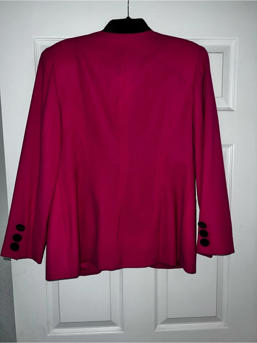 Dior Hot Pink Blazer with Black Trim